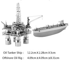 Oil Rig & Tanker Ship Double