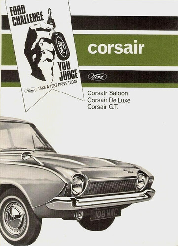 Ford corsair 1500 1964 - 1964-1965, uk