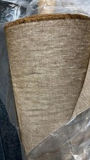 4m Irish linen brown fabric