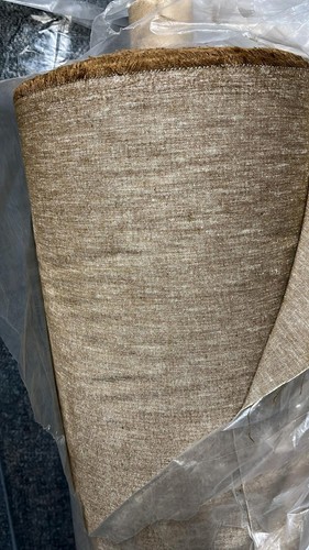 Irish linen brown fabric - 4m,