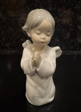 Lladro Angel Praying Kneeling