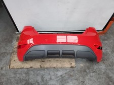 FORD FIESTA MK7 B299 08-13 REAR BUMPER HATCHBACK COLORADO RED SEE IMAGES