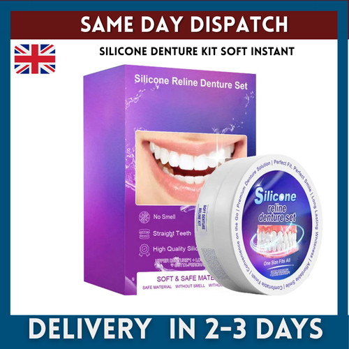 Silicone denture kit soft - kit,