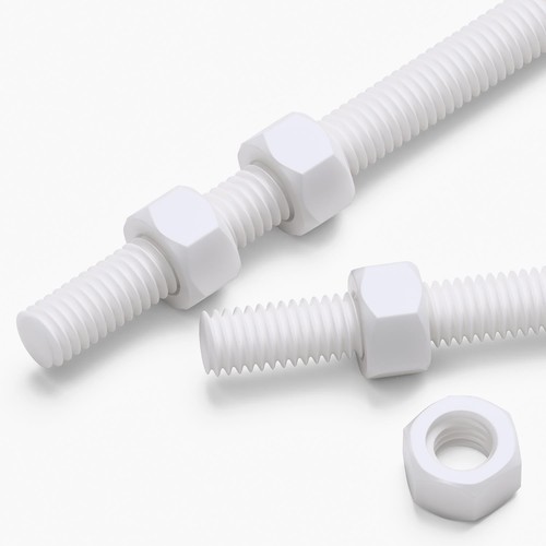 White ptfe 200 mm - 2x,