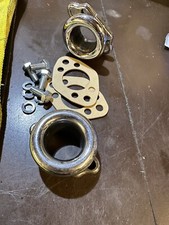 Classic Mini Twin 1.1/4” HS2 SU Speedwell Cast Ram Pipes Used Pair Of