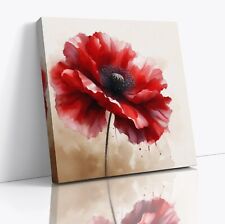 Red Poppy Floral Flower