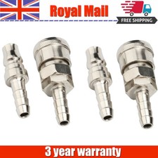 4X 8mm Quick Release Gas Hose Copper Nozzle Connector For Motorhome Caravan BBQ