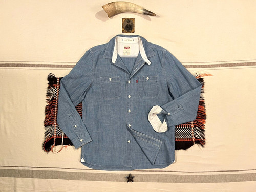 Levi navy shirt m - us,