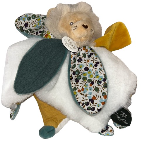 Doudou capagnie lion green - doudou, et