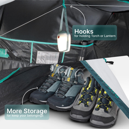 Decathlon mh100 camping tent - mh100,