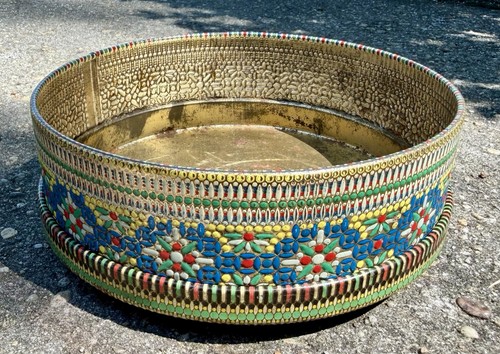 Vintage colorful floral mosaic - colorful,
