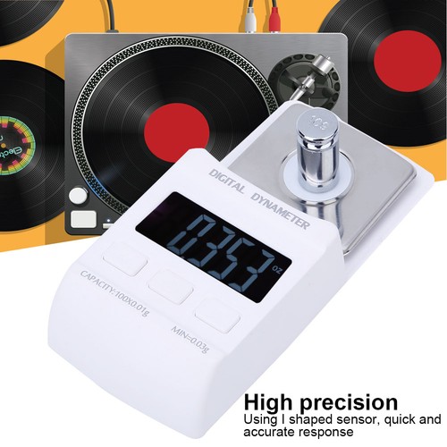 Turntable stylus force gauge - turntable,