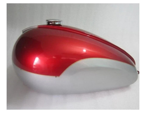 Triumph t120 cherry silver - triumph,