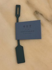 Smythson Panama Bag/Luggage Smooth Leather Tag Brand New