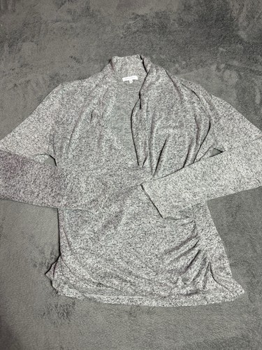 Deane white long sleeve top - &,