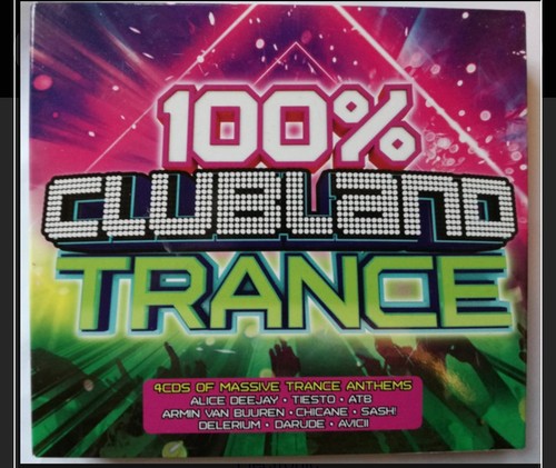 100 clubland trance x cd - (4,