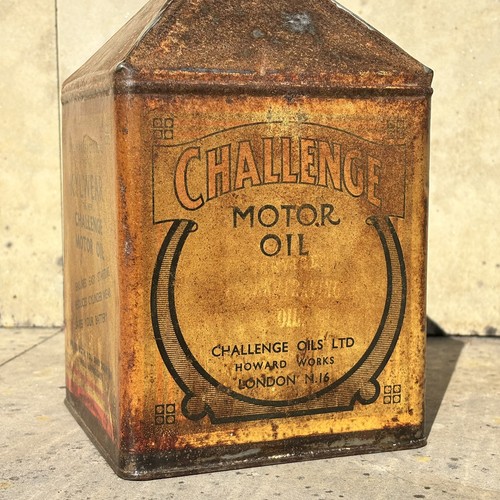 Vintage challenge motor oil - challenge, 1