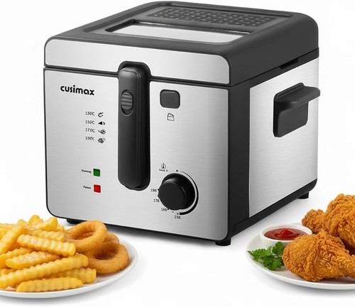 Cusimax deep fat fryer - 2.5l,