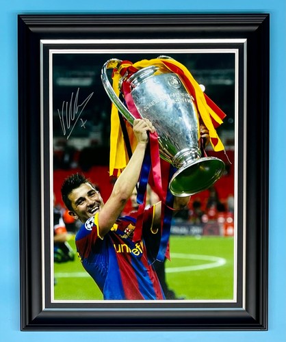 David villa signed photo - villa,
