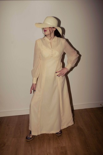 Vintage 1970s wedding - , dress
