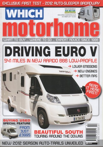 Which motorhome october 2011 - motorhome,
