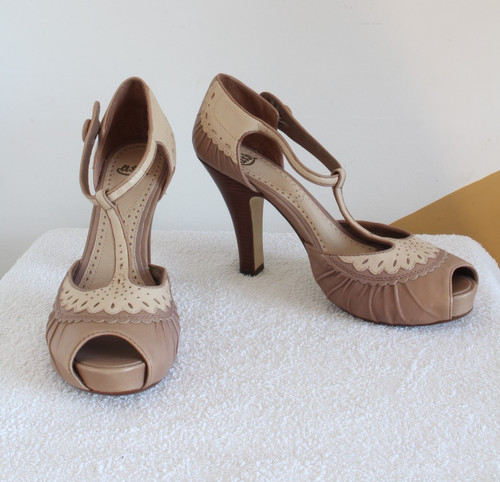 Ash peep toe bar - ash,