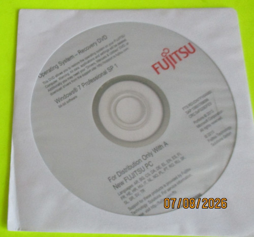Fujitsu windows pro - fujitsu, 7