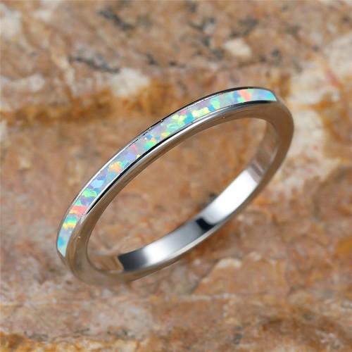 Sterling silver white fire - silver,