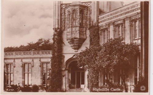 Postcard highcliffe - rp,