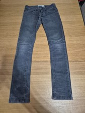 Topman "Spray On Skinny" 28" Waist Black Jeans