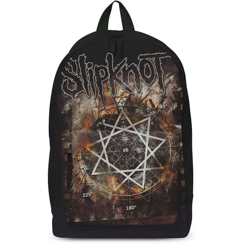 Slipknot backpack pentagram - backpack:,