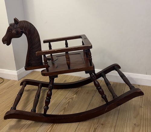 Vintage hand carved wooden - hand,