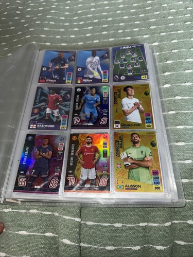 Old match attax binder - attax,