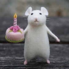 Needle Felting Kit Felt Mouse