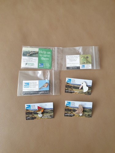 Rspb enamel pin badges - rspb,