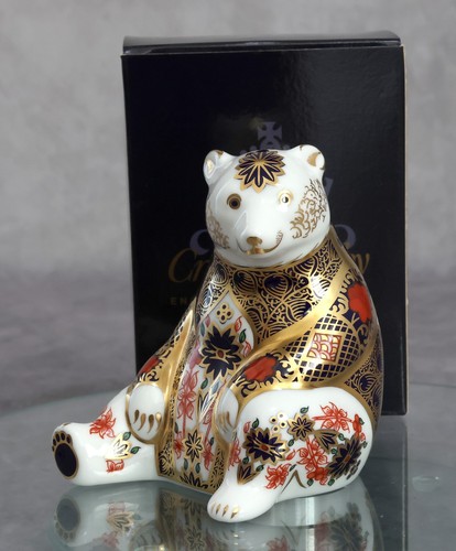 Royal crown derby - derby, bear