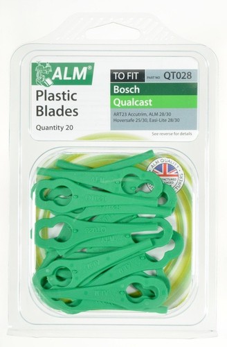 Qt028 plastic strimmer blades - qt028,
