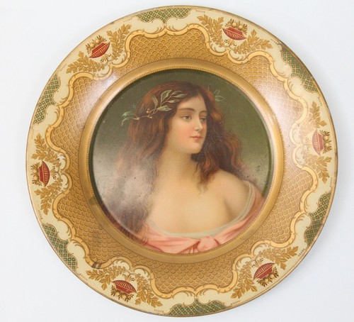 Antique tin litho royal - royal, saxony