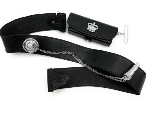 Cross belt black leather - cross,