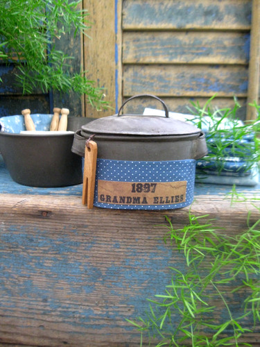 Tiny early antique - early, tin