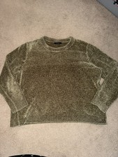 Soft Olive Green Ribbed