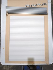 Kiravans Tambour Door Complete Kit 640mm Drop - 490mm Wide - Grey