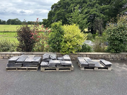 Second hand roofing slate - second,