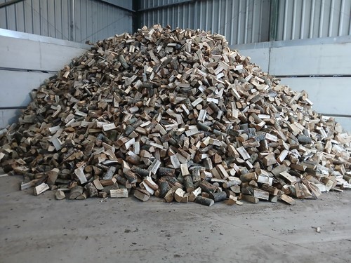 Netted logs firewood - netted,