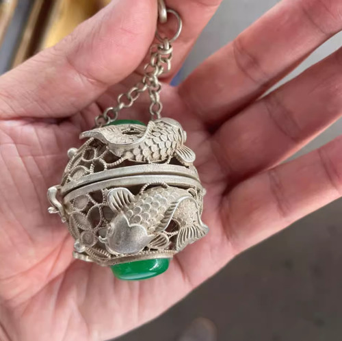 China tibeten silver - tibeten, hand