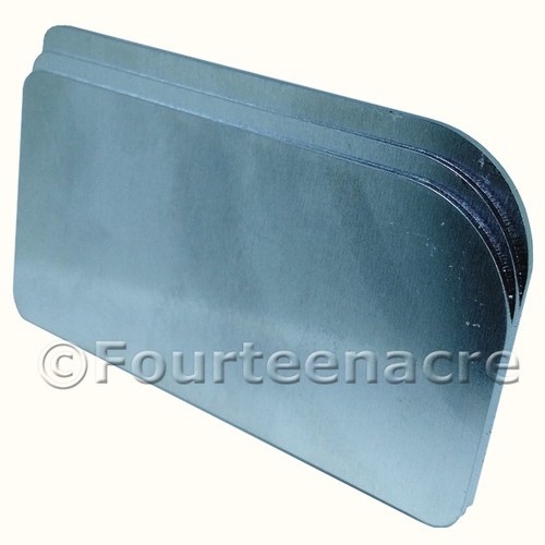 Shaped aluminium mesh board - aluminium, /
