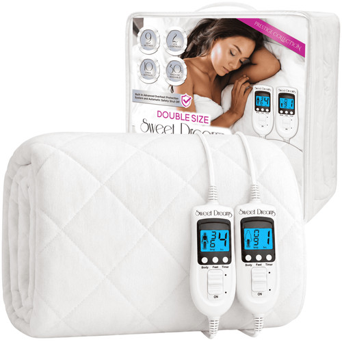 Heated blanket double size - heated,