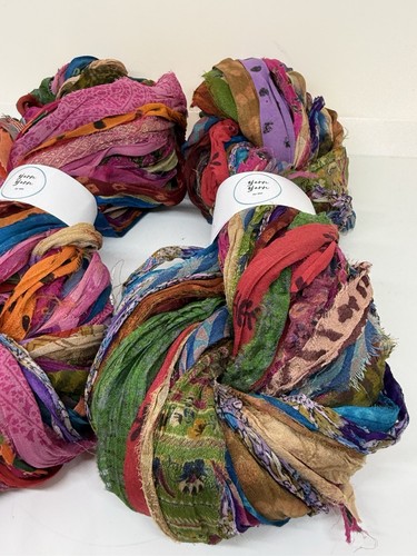Sari silk ribbon chiffon - silk,