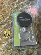 Cortland Deluxe Large Single Clip-On Zinger 30 inch Cord with Split Ring