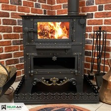 Wood Burning Stove With Oven